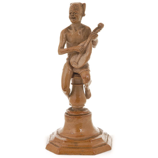 Tinworth,mandolin player,restored, 5.25"h