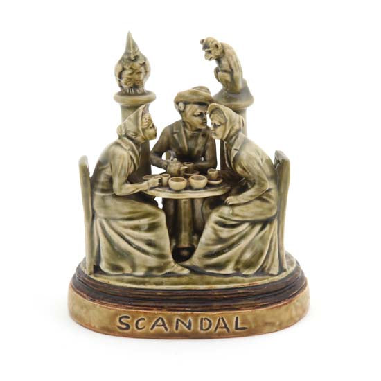 Tinworth Scandal Figure