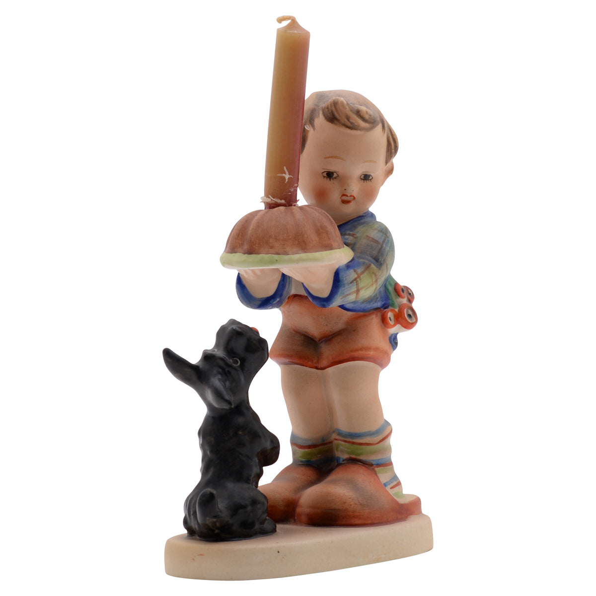 Figurine,hummel begging his share ''gratulant''