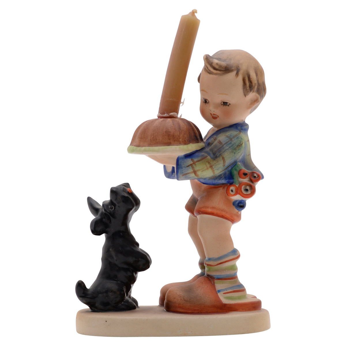 Figurine,hummel begging his share ''gratulant''