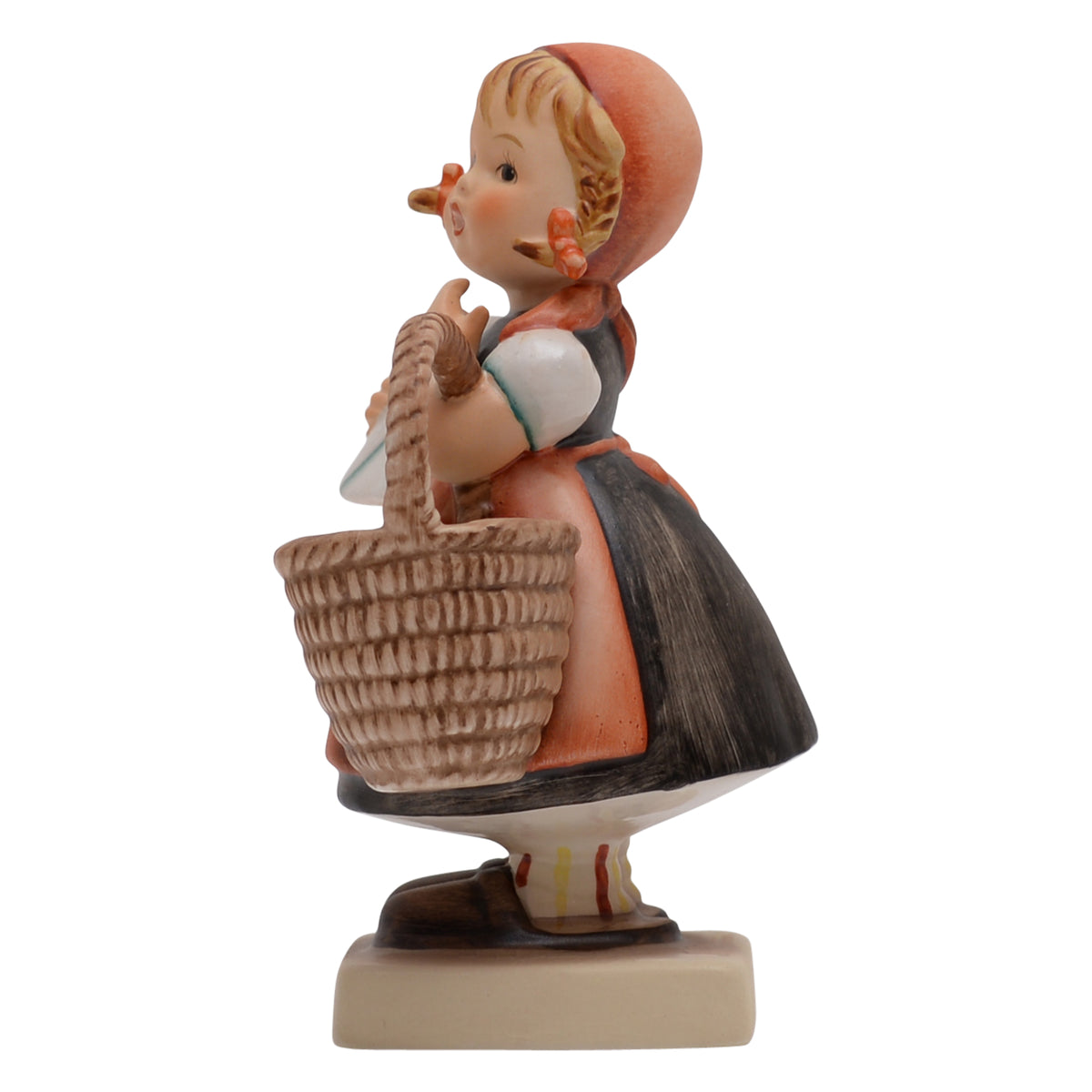 Meditation Girl w/ Letter & Basket  - TMK5