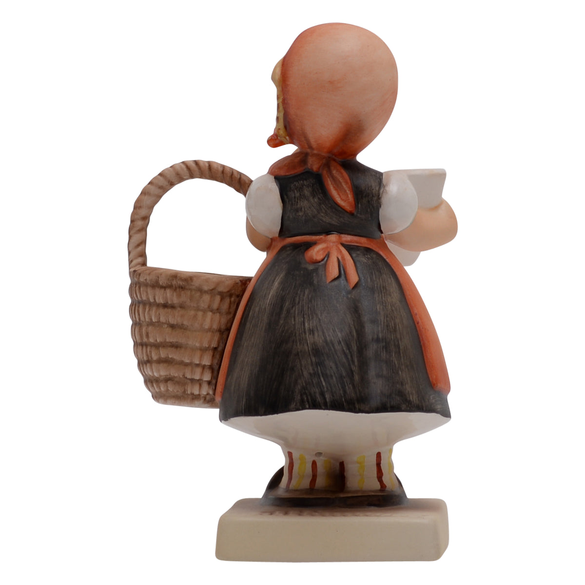 Meditation Girl w/ Letter & Basket  - TMK5