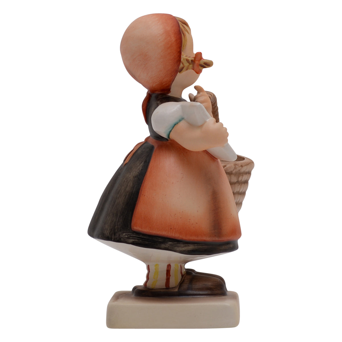 Meditation Girl w/ Letter & Basket  - TMK5