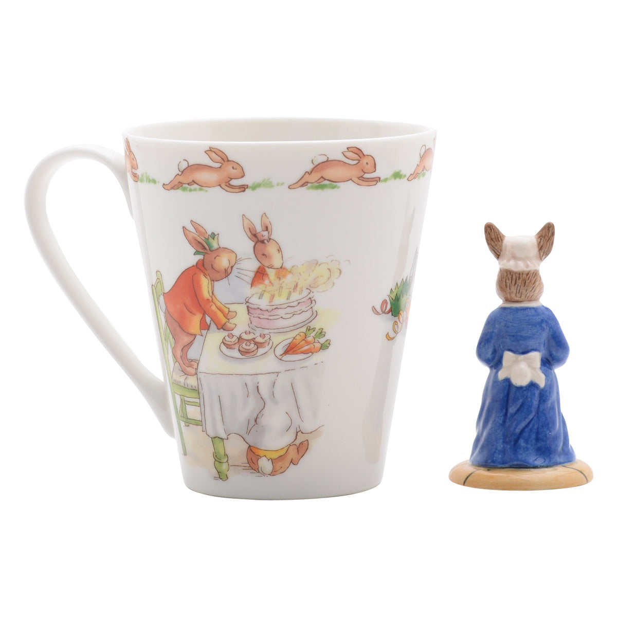 Happy Birthday Bunnykins mug set