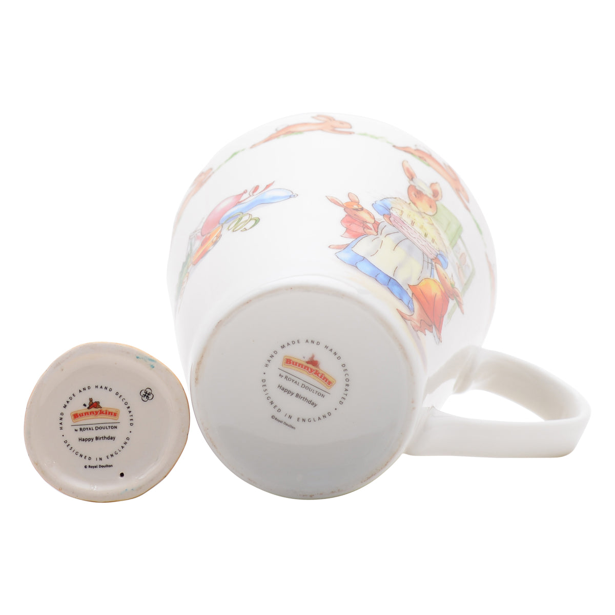 Happy Birthday Bunnykins mug set