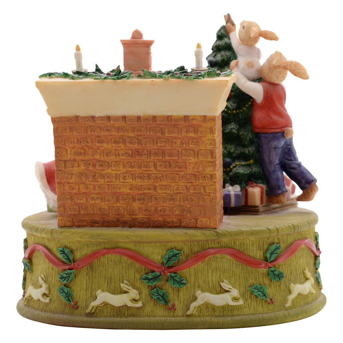 Happy Xmas Bunnykins music box