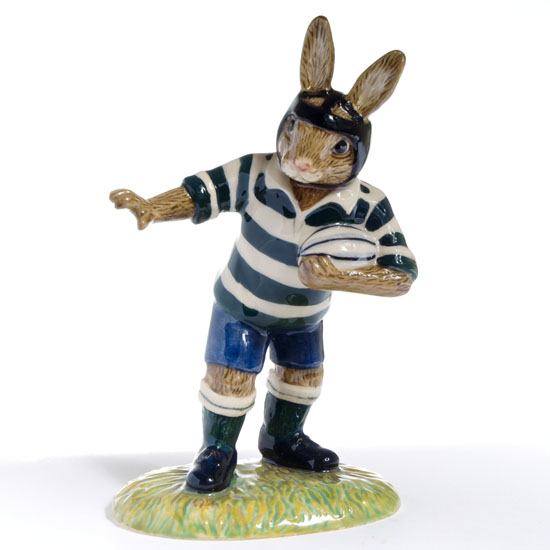Heading for a Try (Rugby) Bunnykins