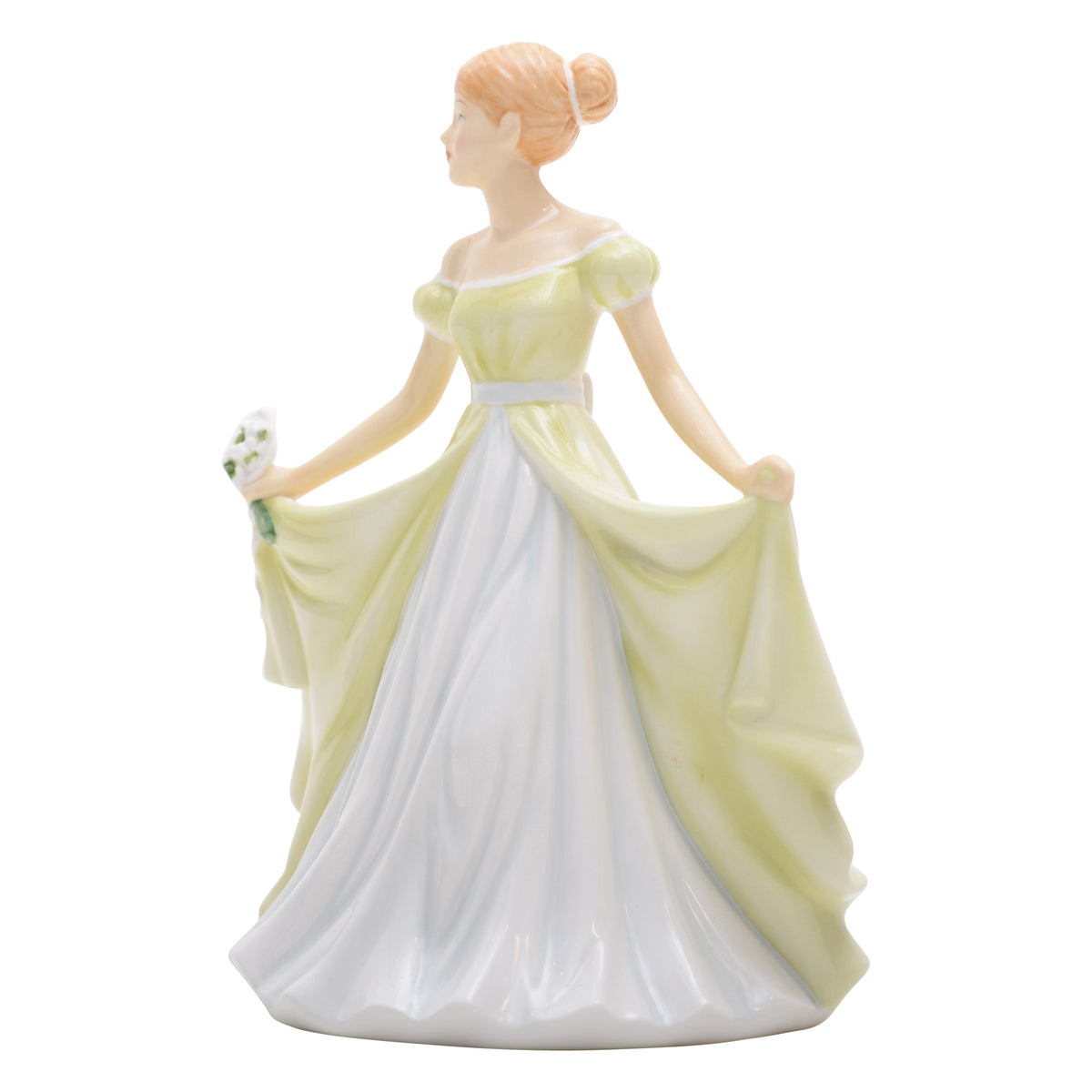 January-Snowdrop flower of the month figurine