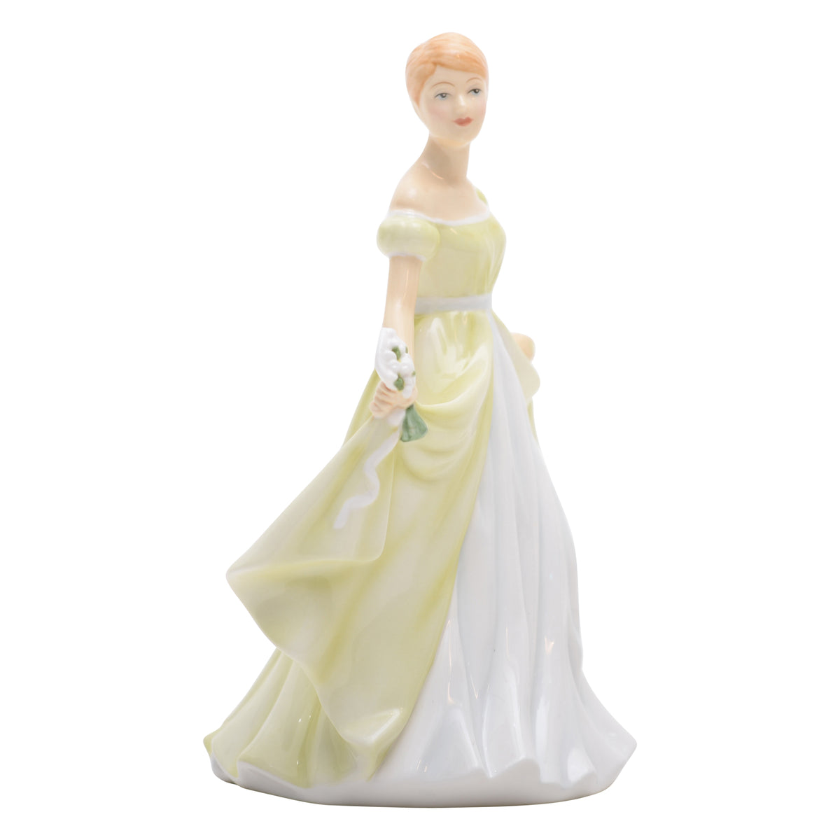 January-Snowdrop flower of the month figurine