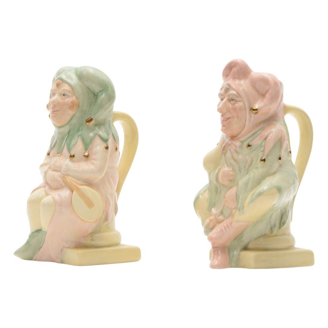 Pair of Jester & Lady Jester tobies