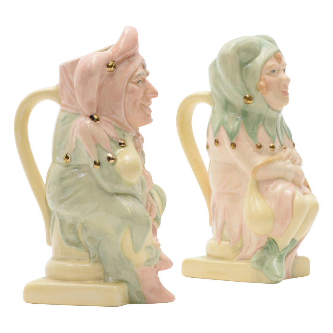 Pair of Jester & Lady Jester tobies
