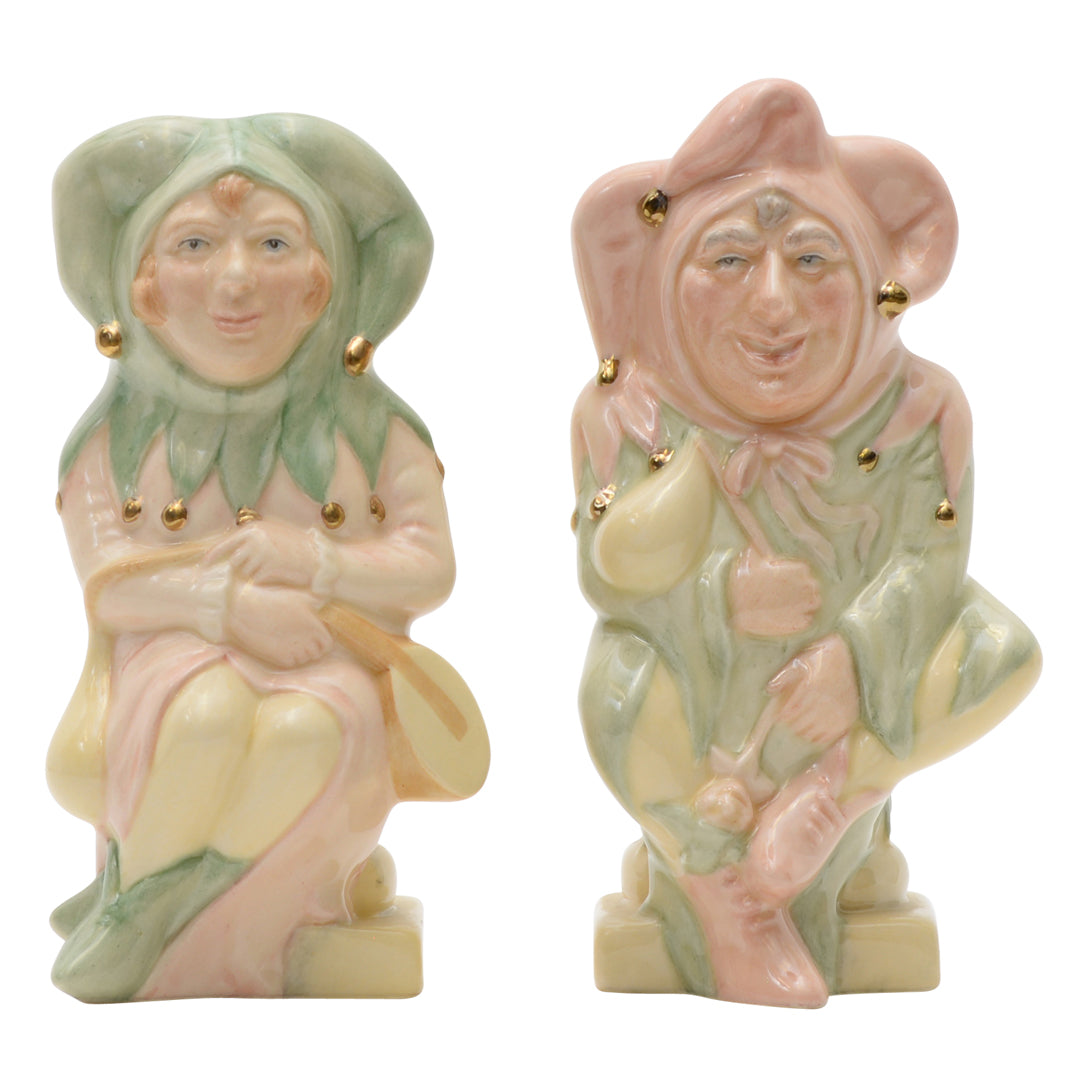 Pair of Jester & Lady Jester tobies