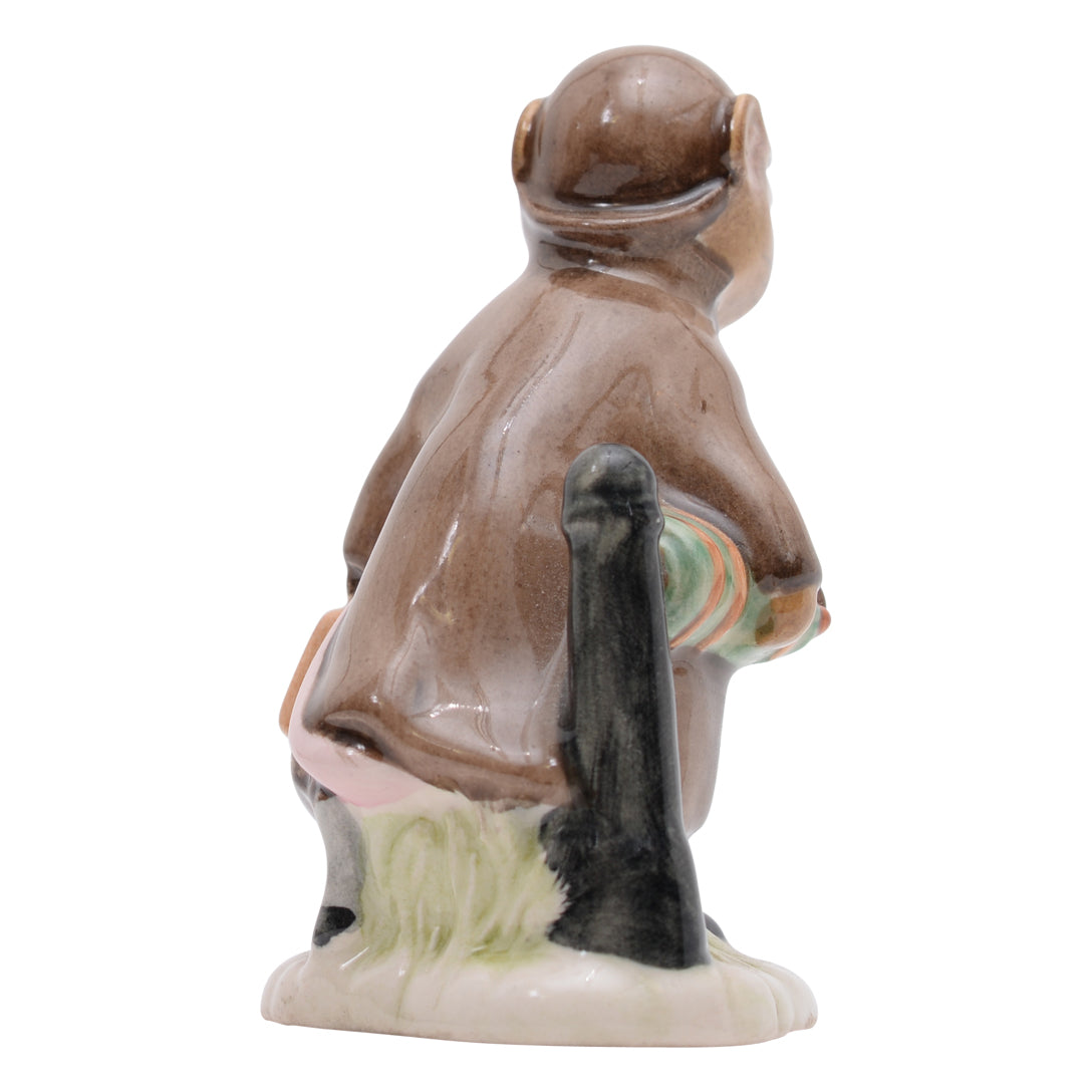 Johnny Town Mouse w/ Bag mouse sculpture