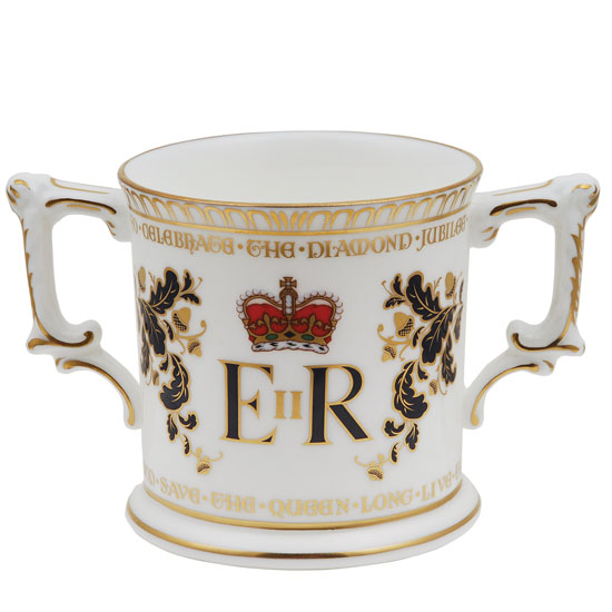 Queen Elizabeth II Diamond Jubilee Loving Cup