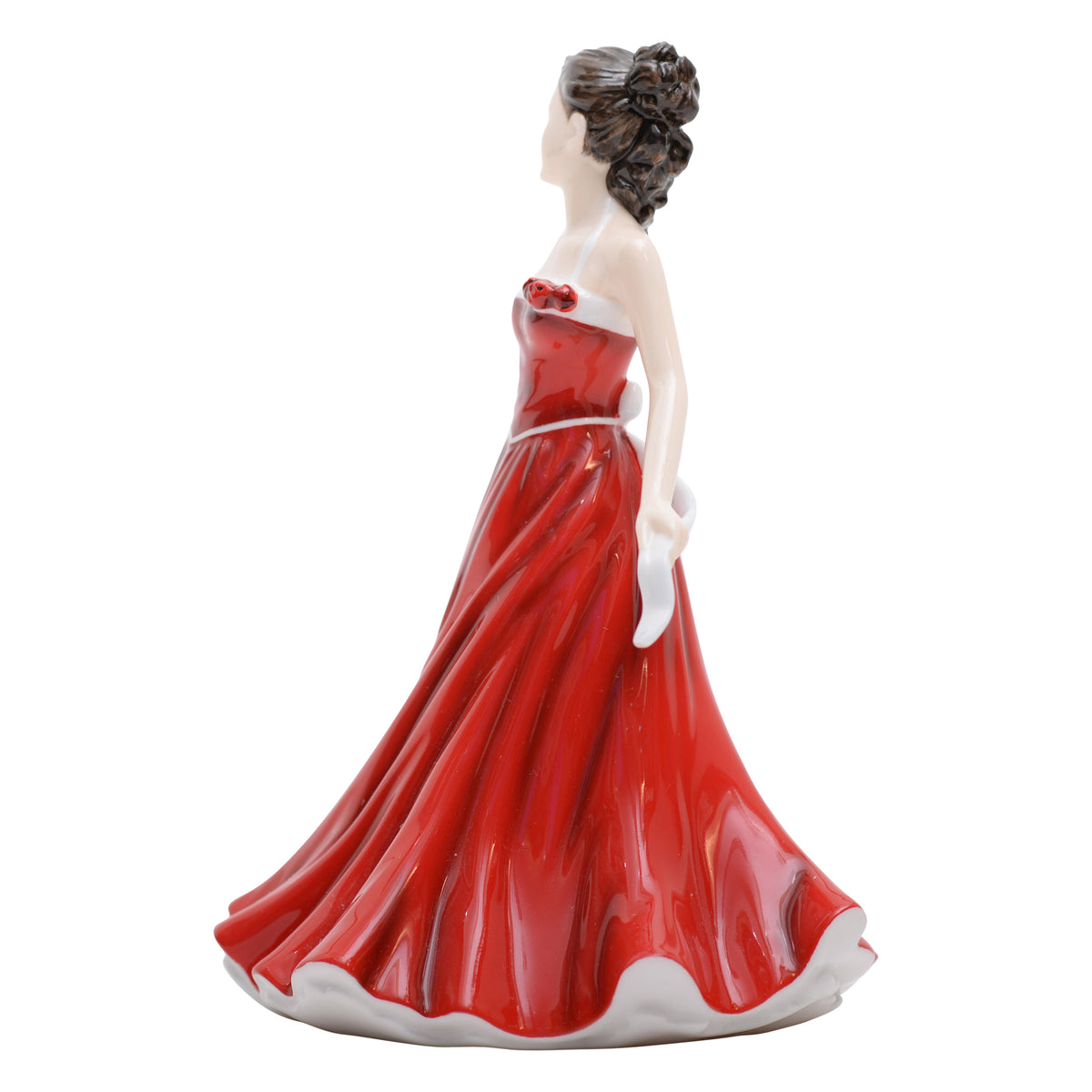 June-Rose flower of the month figurine