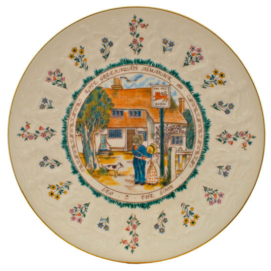 Kate Greenway Leo Plate