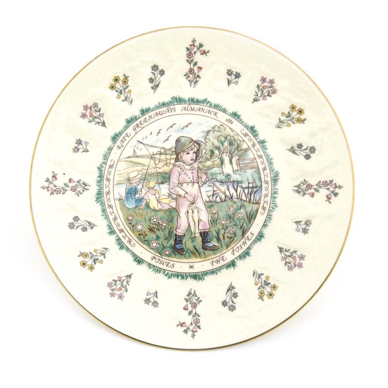 Kate Greenway Pisces Plate