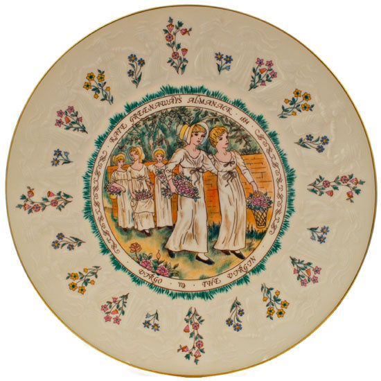 Kate Greenway Virgo Plate