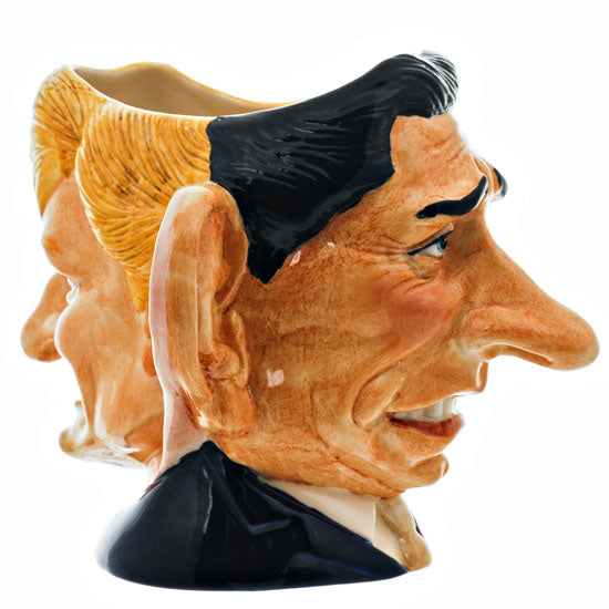 Charles & Diana double face jug