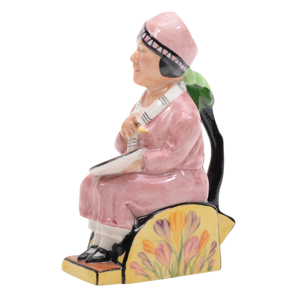 Full seated figurine