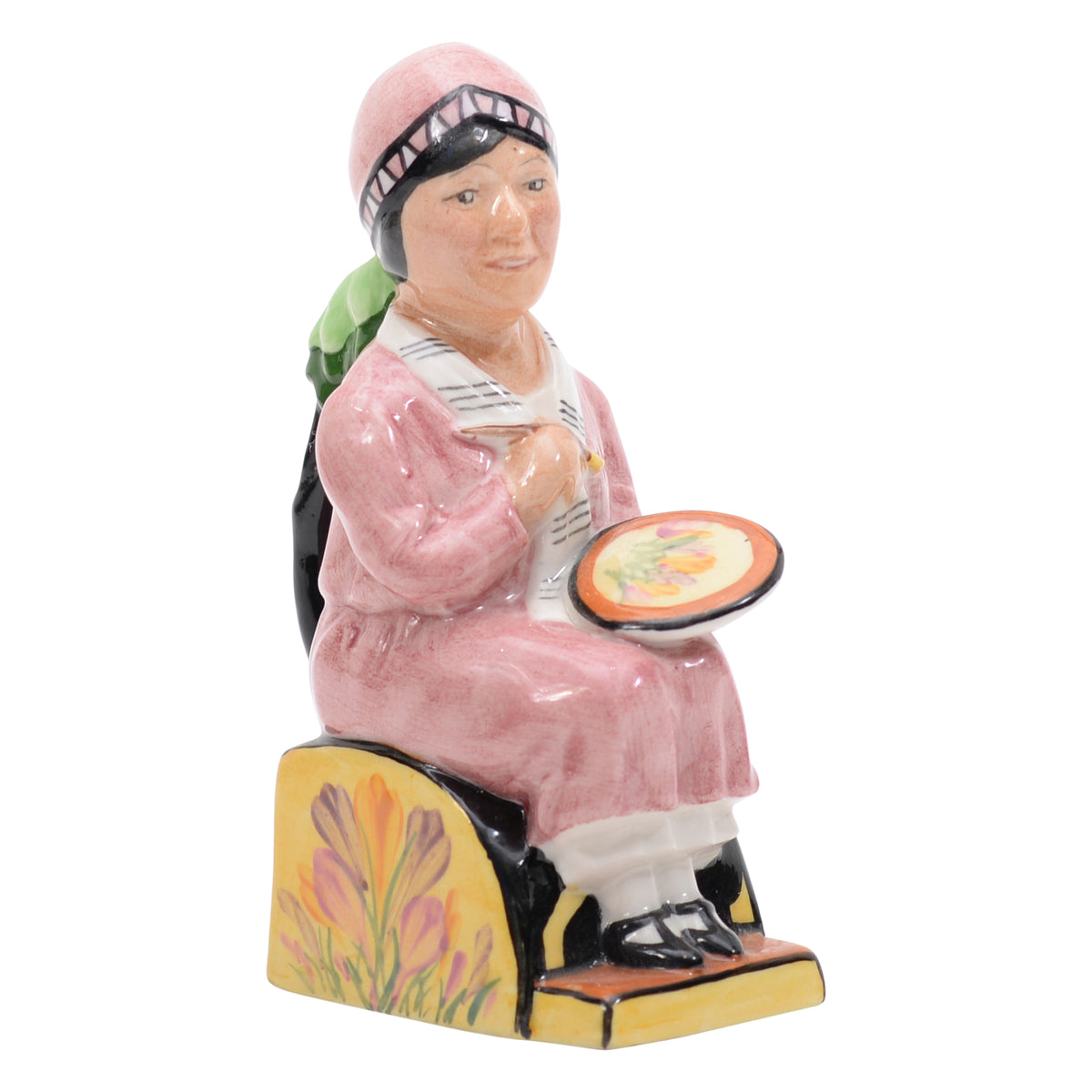 Full seated figurine