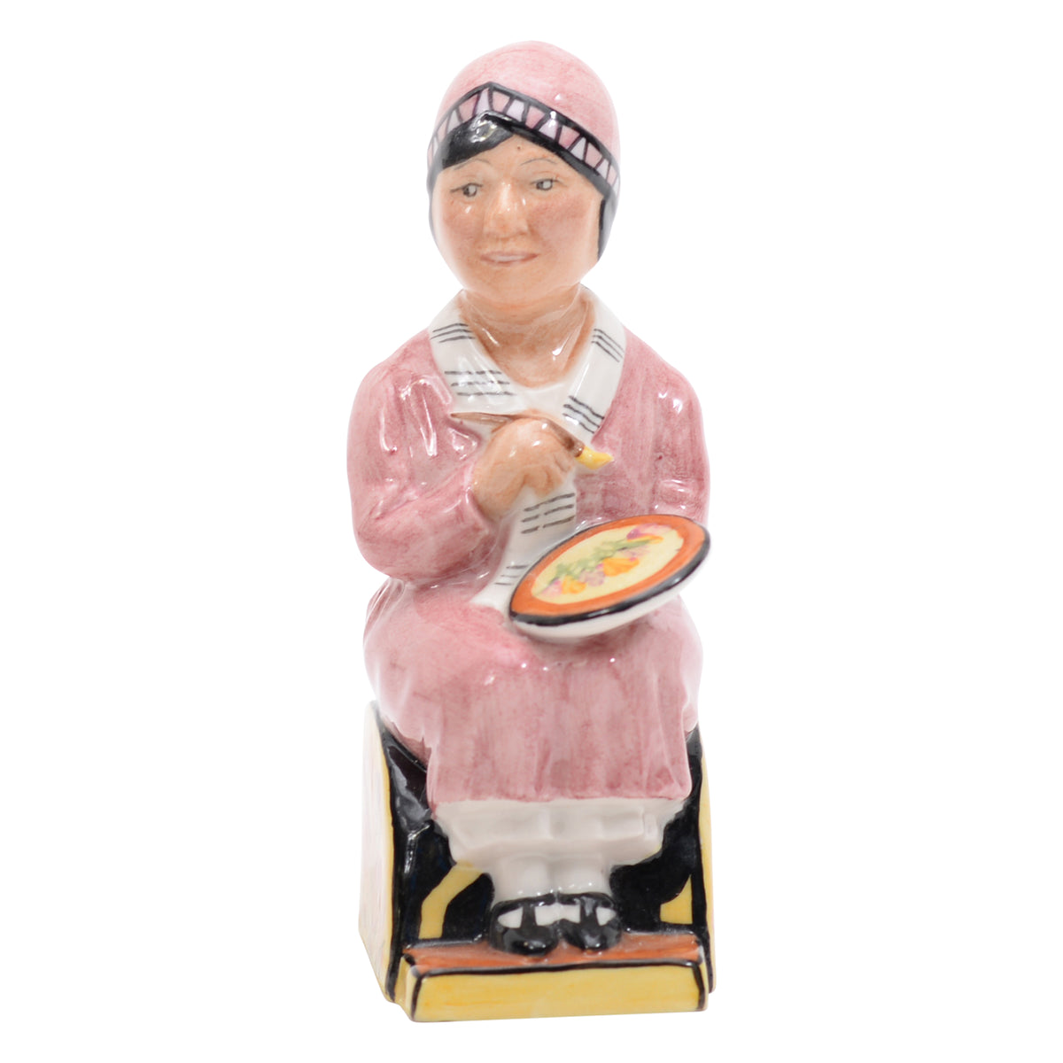 Full seated figurine