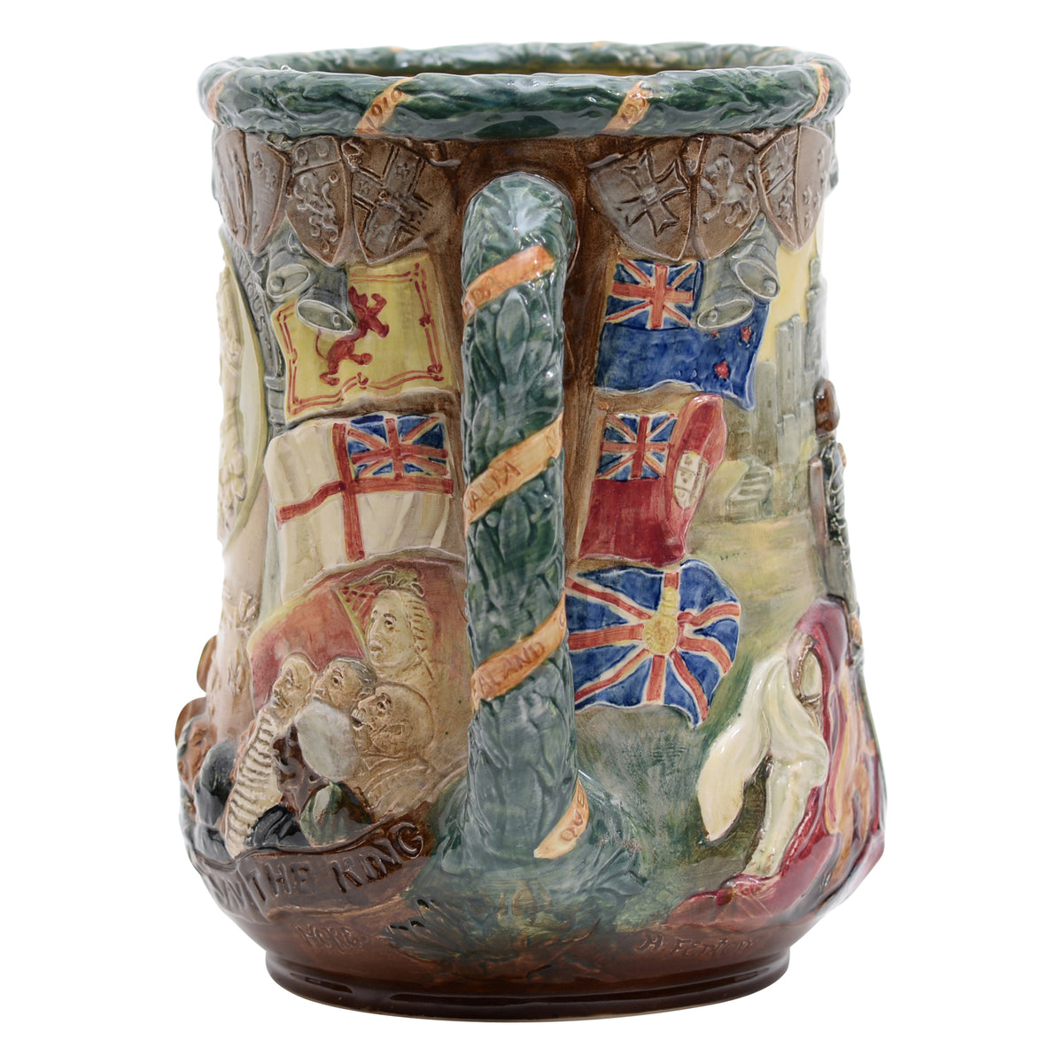 King George V and Queen Mary Silver Jubilee Large (with crowns)