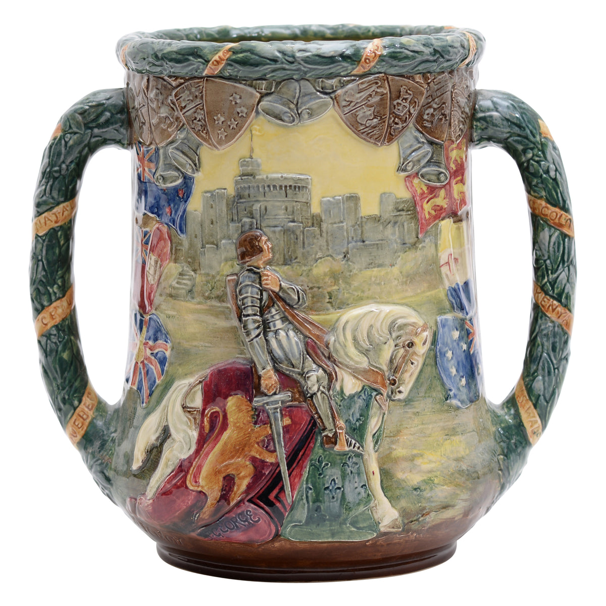 King George V and Queen Mary Silver Jubilee Large (with crowns)