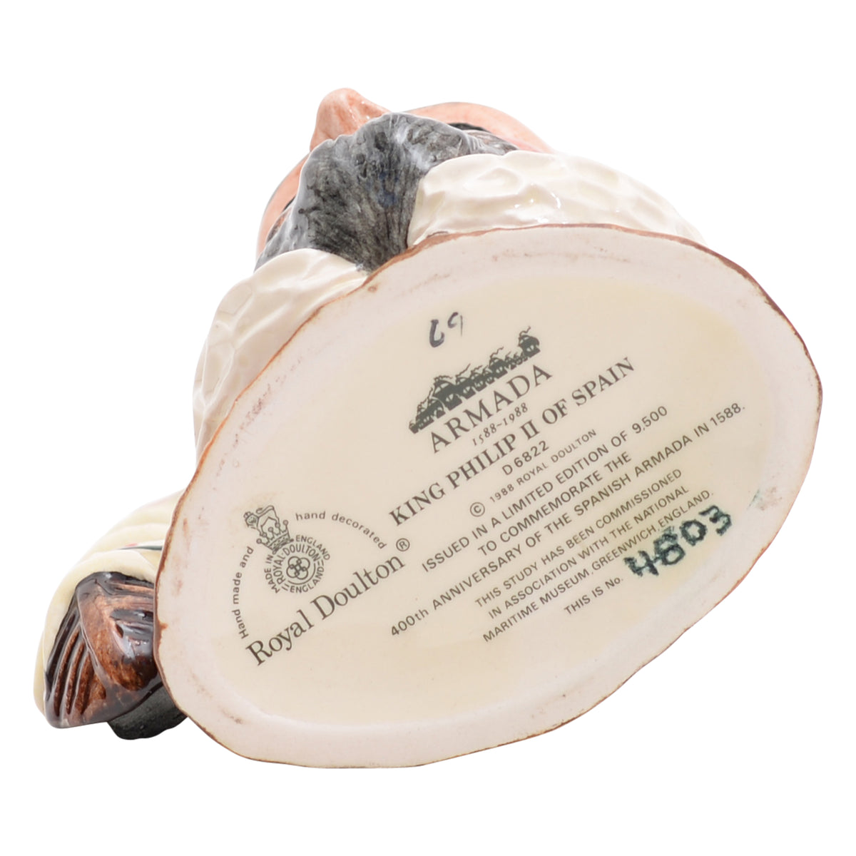 King Philip Of Spain D6822