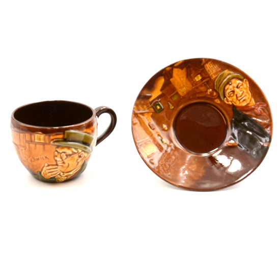Cup & Saucer Kingsware Mr. Pickwick