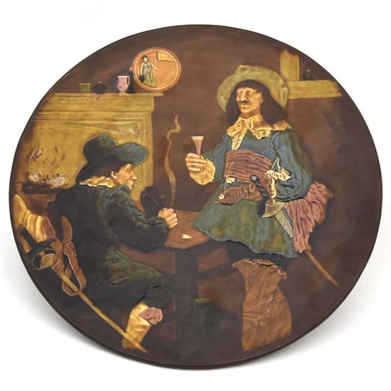 Tavern Scene Plate