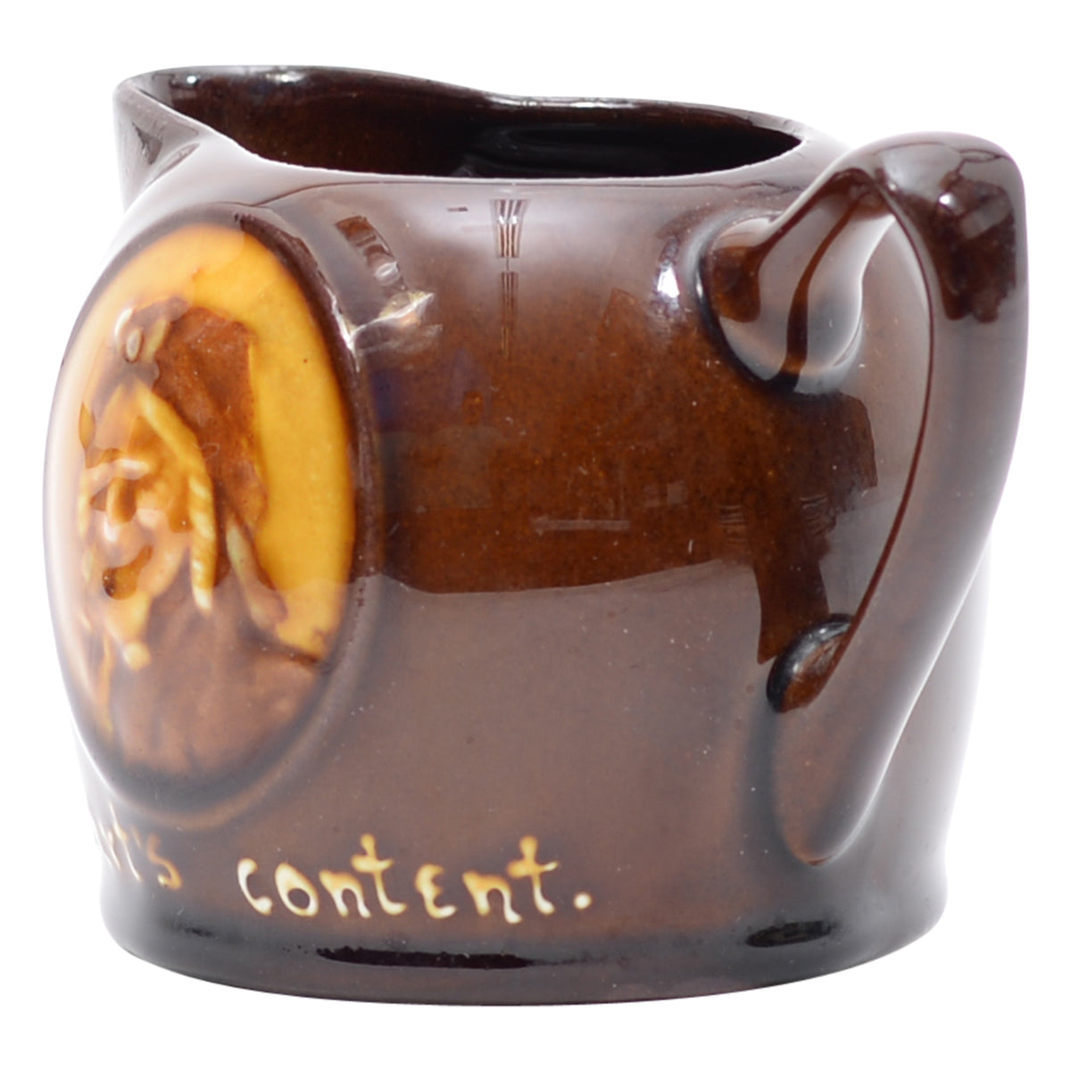 Airbrush brown smoking man