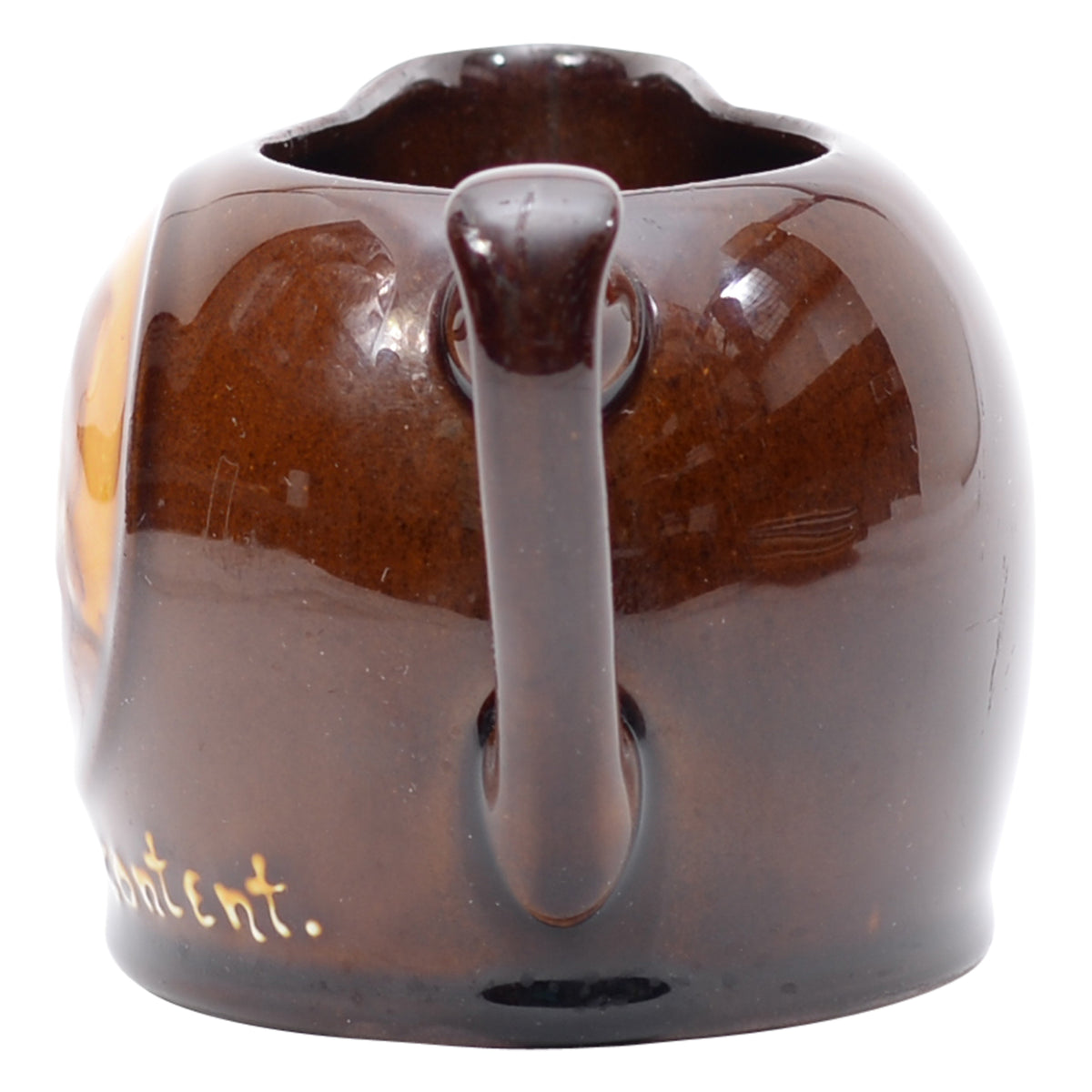 Airbrush brown smoking man