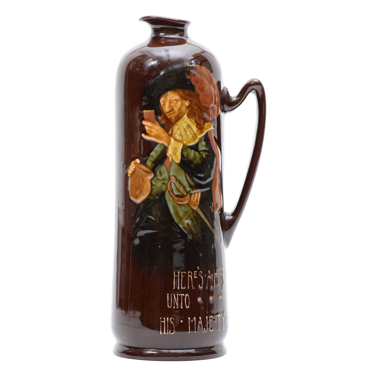 Health Unto His Majesty Flask