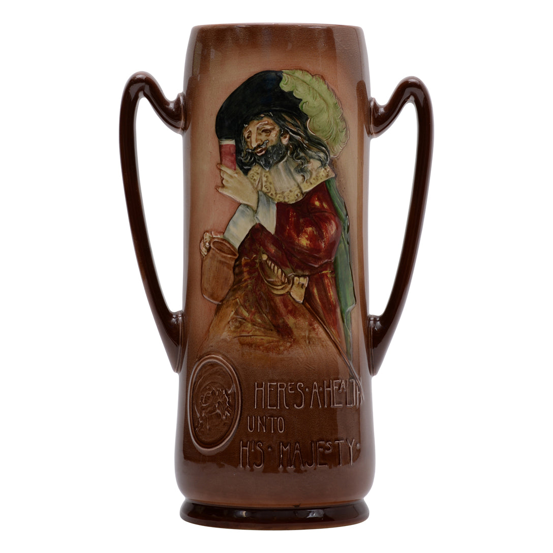 Here's a Health unto His Majesty Vase