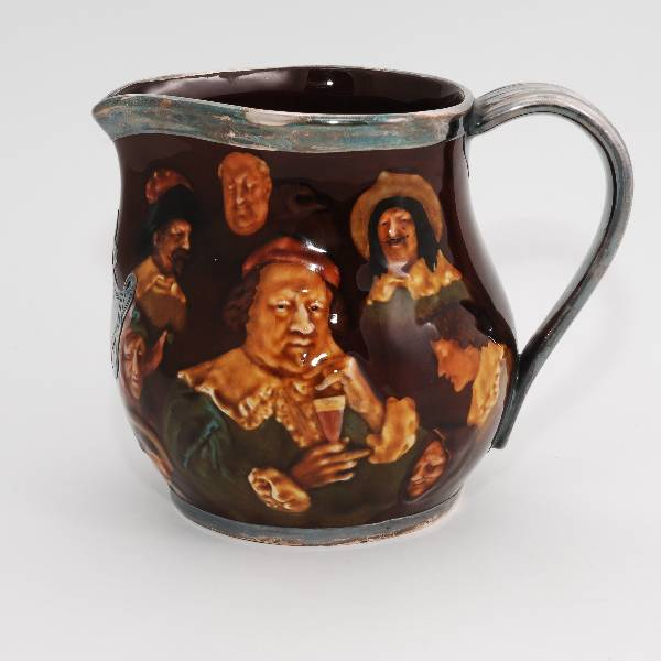 Memories Pitcher with Silver Rim Medium