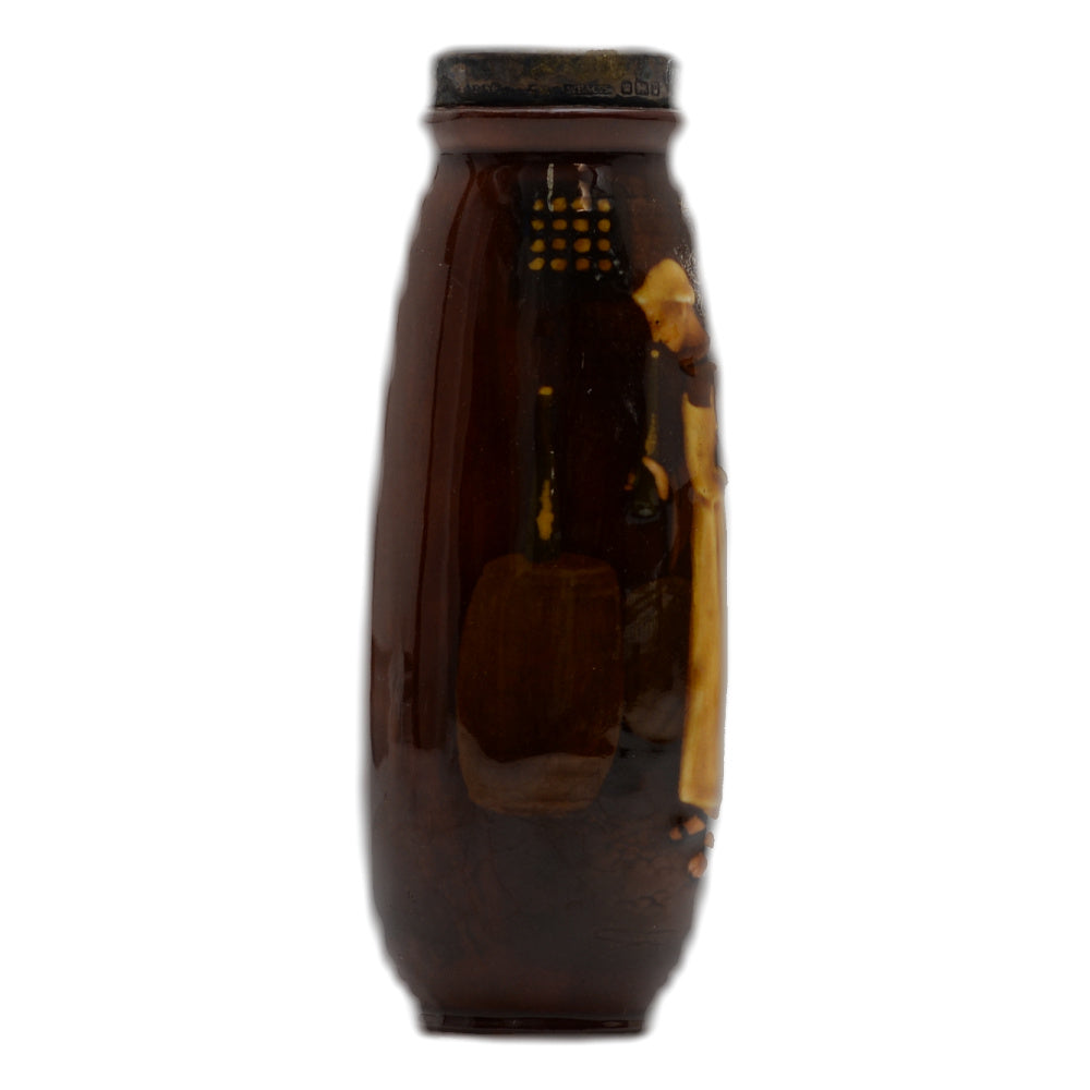 Kingsware Monk Silver Rim Vase