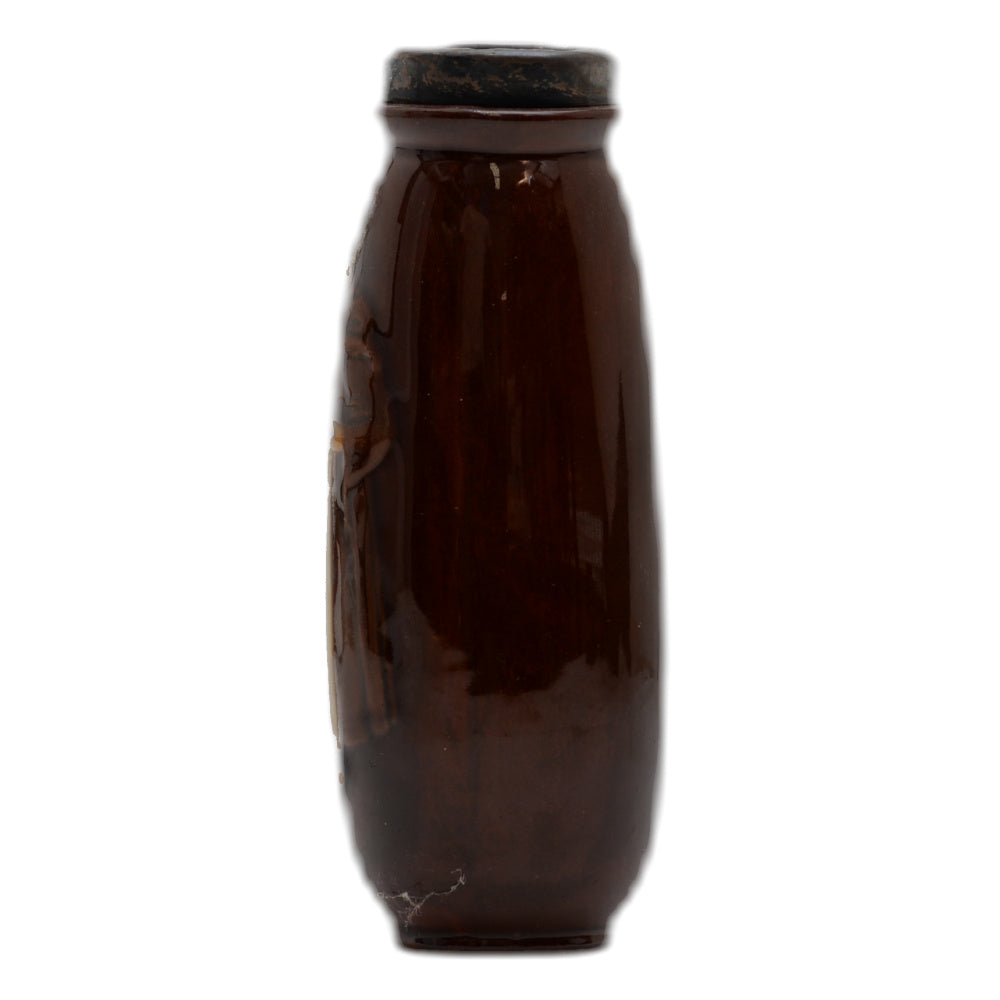 Kingsware Monk Silver Rim Vase
