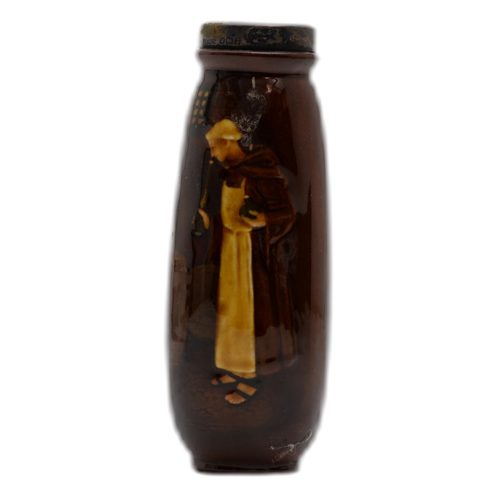 Kingsware Monk Silver Rim Vase
