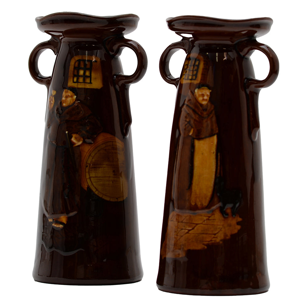 Kingsware Monk Vase Pair