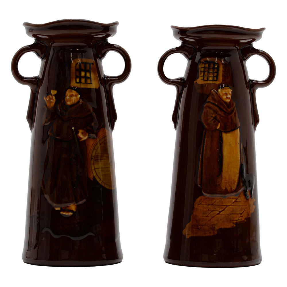 Kingsware Monk Vase Pair