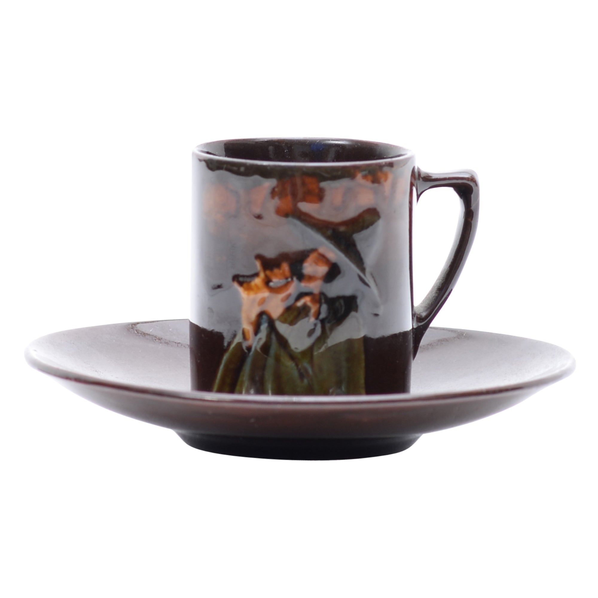 Expresso Cup and Saucer Kingsware Pied Piper