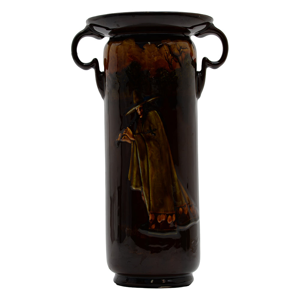 Kingsware Pied Piper Double Handled Vase