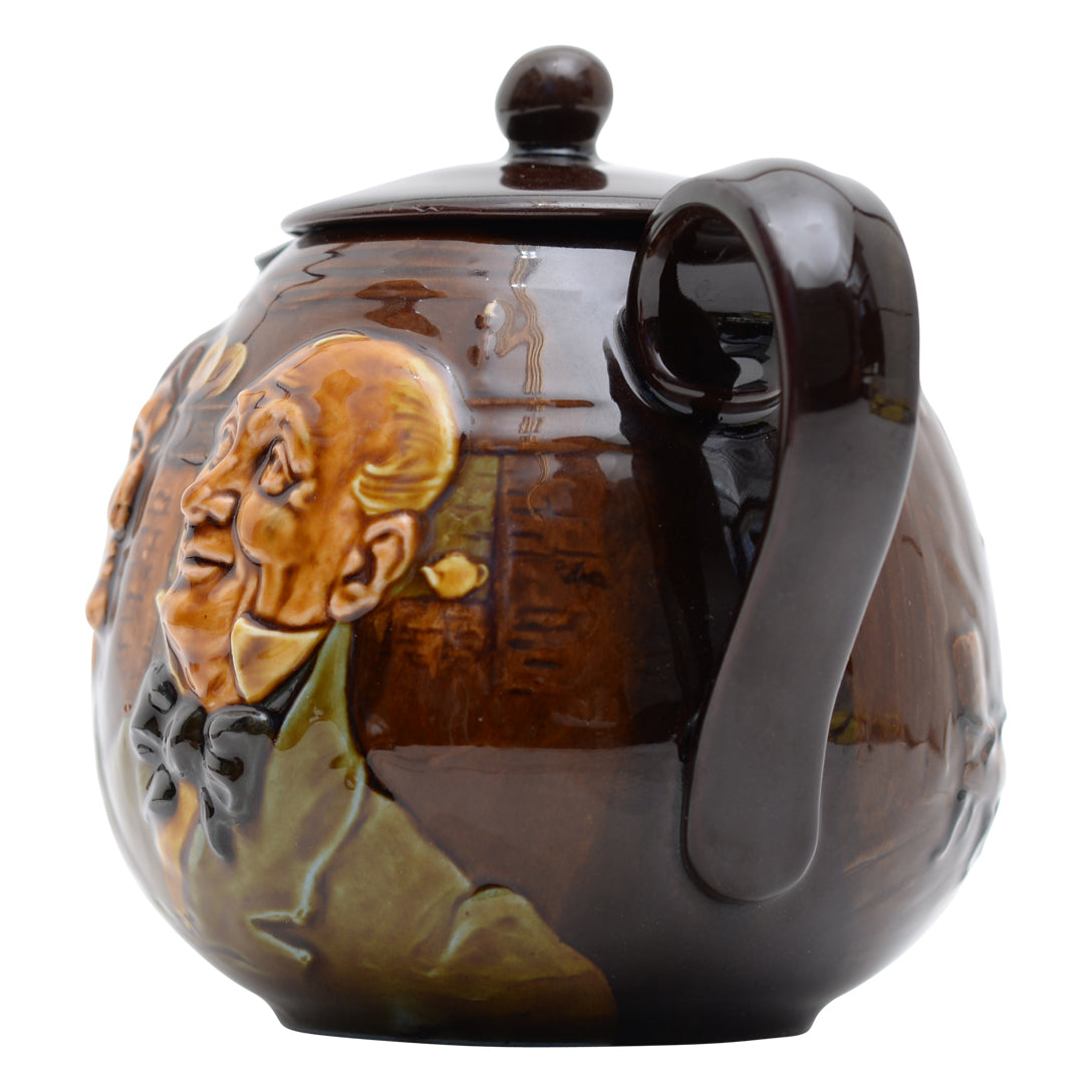 Mr & Mrs Micawber  Teapot
