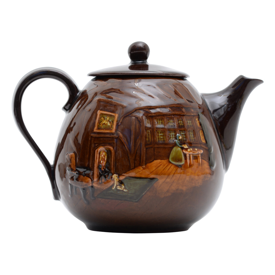 Mr & Mrs Micawber  Teapot