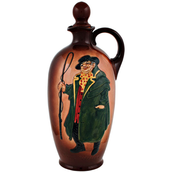 Kingsware Tony Weller Airbrushed Brown Flask