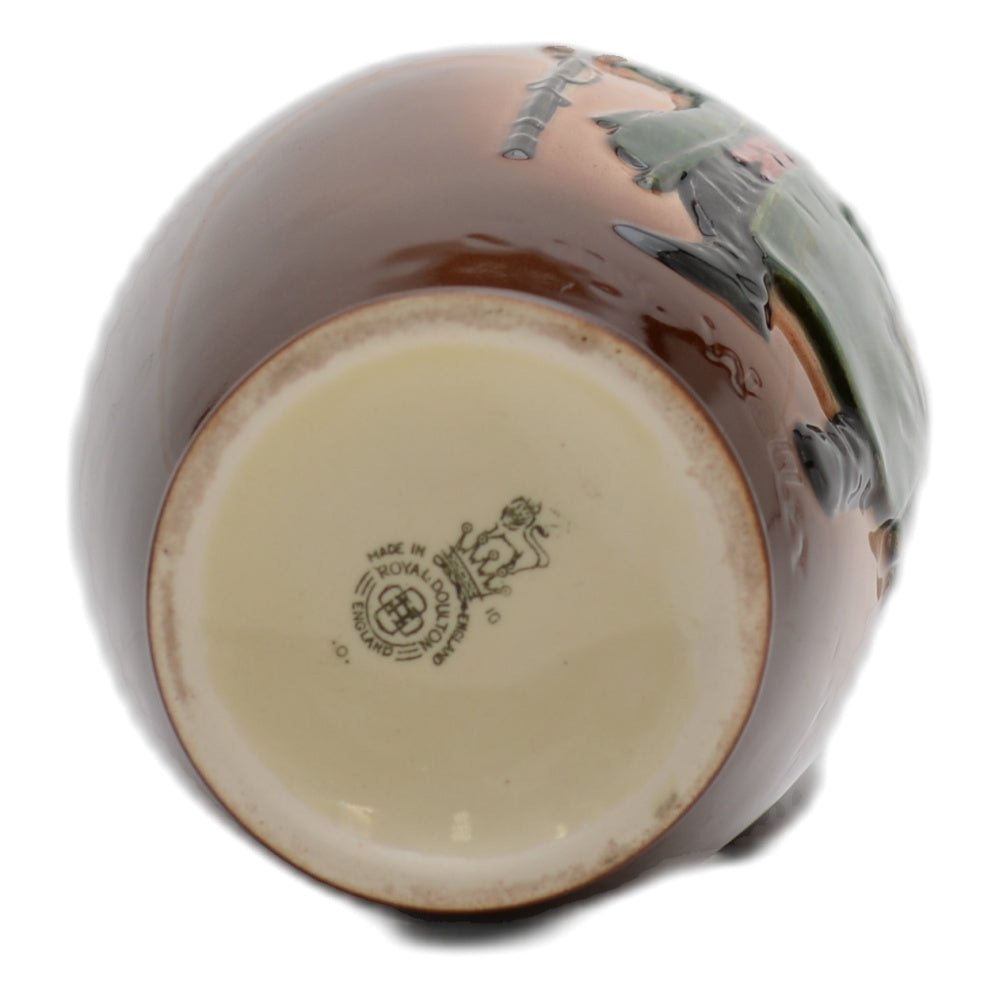 Kingsware Tony Weller Airbrushed Brown Flask