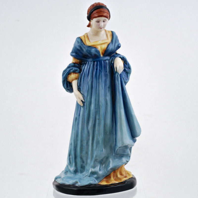 Lady in Blue (restored)