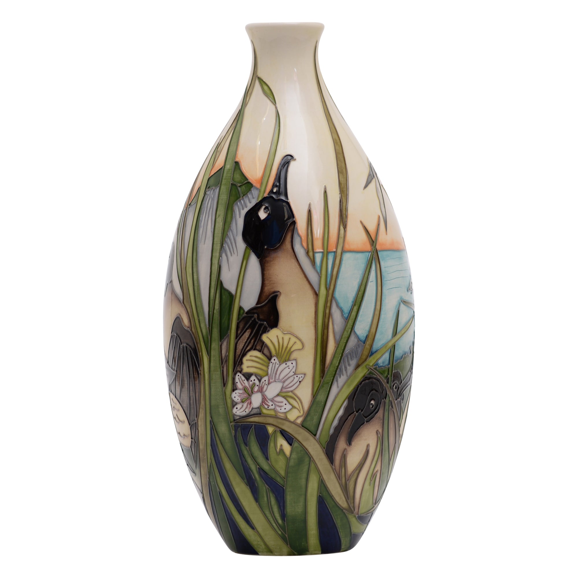 Laughing gull vase  shape shape 9