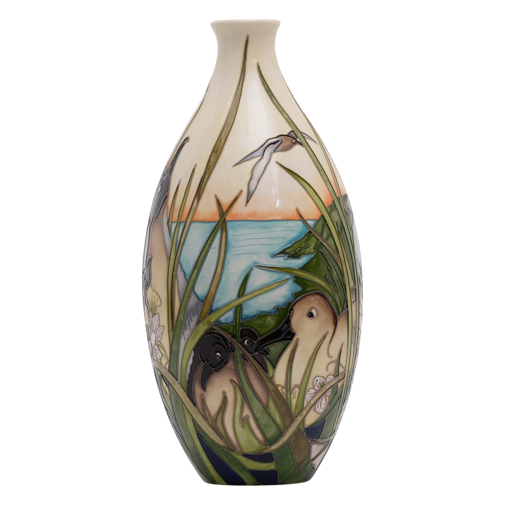 Laughing gull vase  shape shape 9